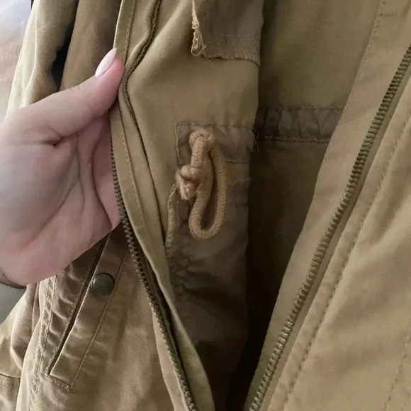 Old Navy Tan Cargo Jacket - Picture 6 of 6